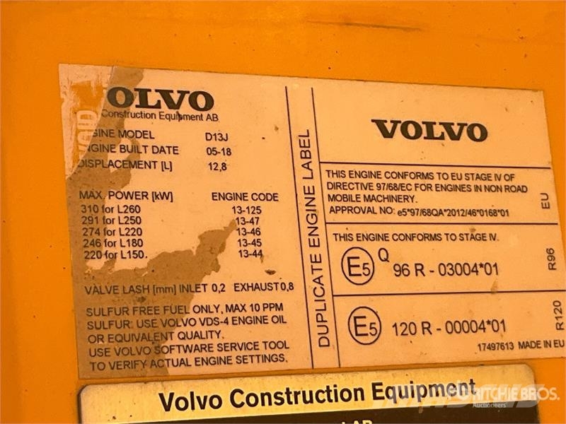 Volvo L150H Wheel Loader Radlader
