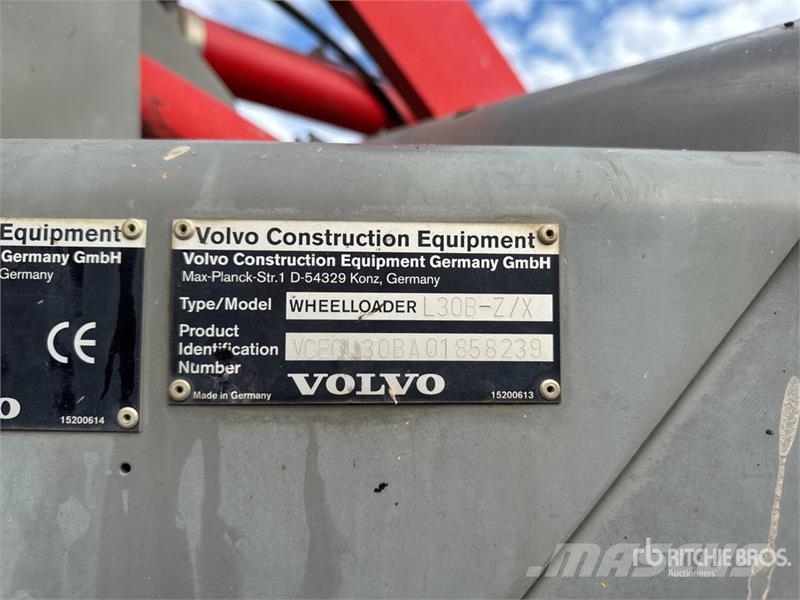 Volvo L30B-Z/X Chargeuse Sur Pneus Wheel Loader Chargeuse sur pneus