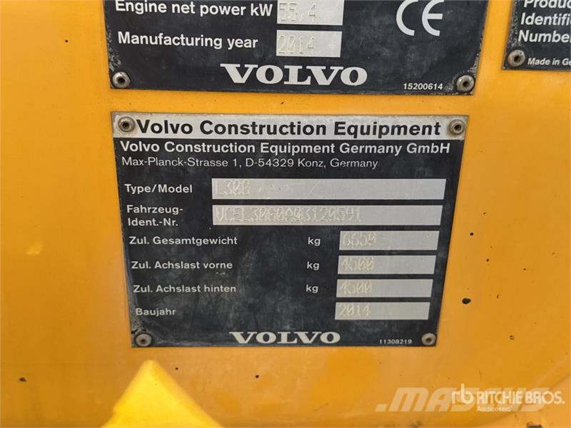 Volvo L30G Chargeuse Sur Pneus Wheel Loader Chargeuse sur pneus