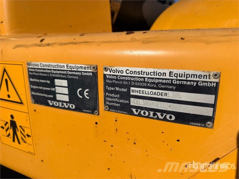 Volvo L30G Chargeuse Sur Pneus Wheel Loader Chargeuse sur pneus