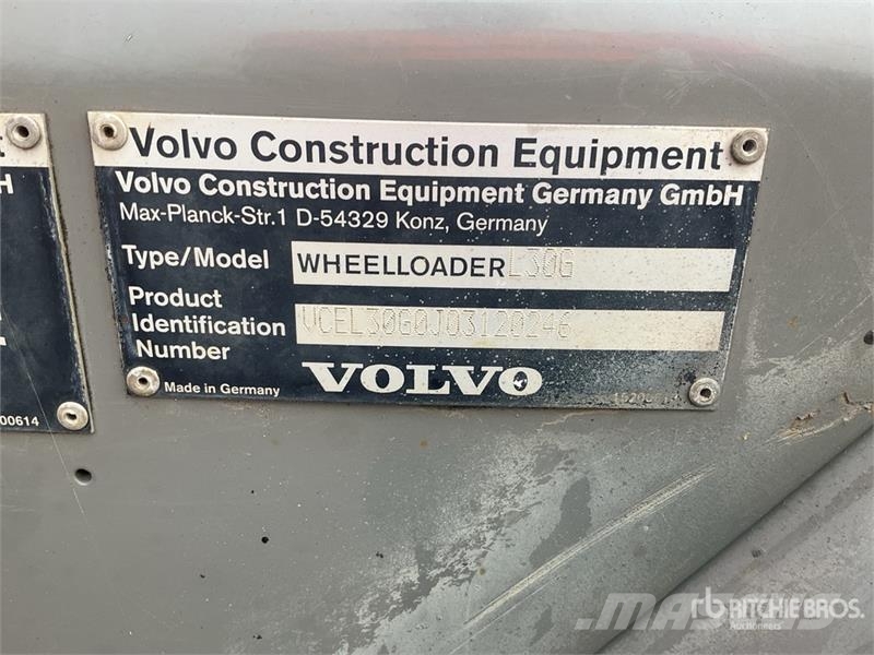 Volvo L30G Wheel Loader (Inoperable) Kolesni nakladalci