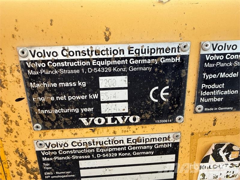 Volvo L35GS Wheel Loader Pale gommate