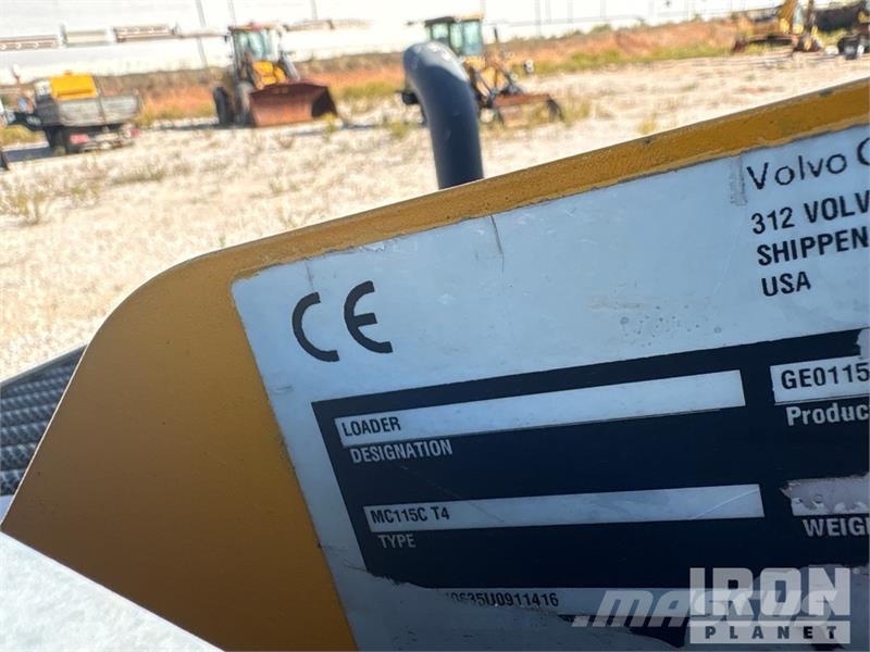 Volvo MC115C T4 Skid Steer Loader Kompaktlastere