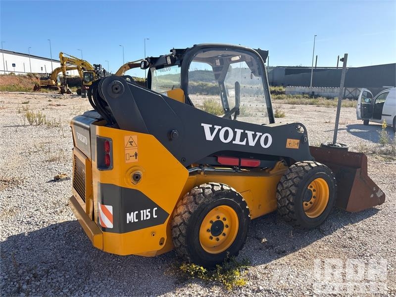 Volvo MC115C T4 Skid Steer Loader Kompaktlastere
