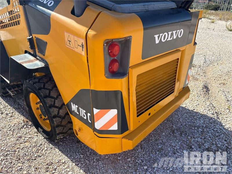Volvo MC115C T4 Skid Steer Loader Kompaktlastere