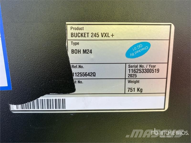 VXL+ 245 Bucket (Unused) Sonstige Landmaschinen