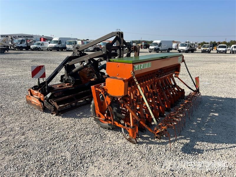  w/ Harrow Seeder مثاقيب