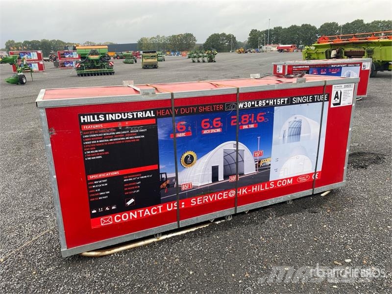  W30*L85*H15ft Tent Storage Building Stålrammer