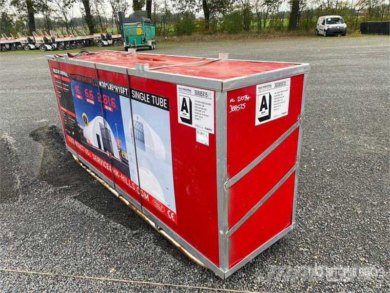  W30*L85*H15ft Tent Storage Building Stålrammer