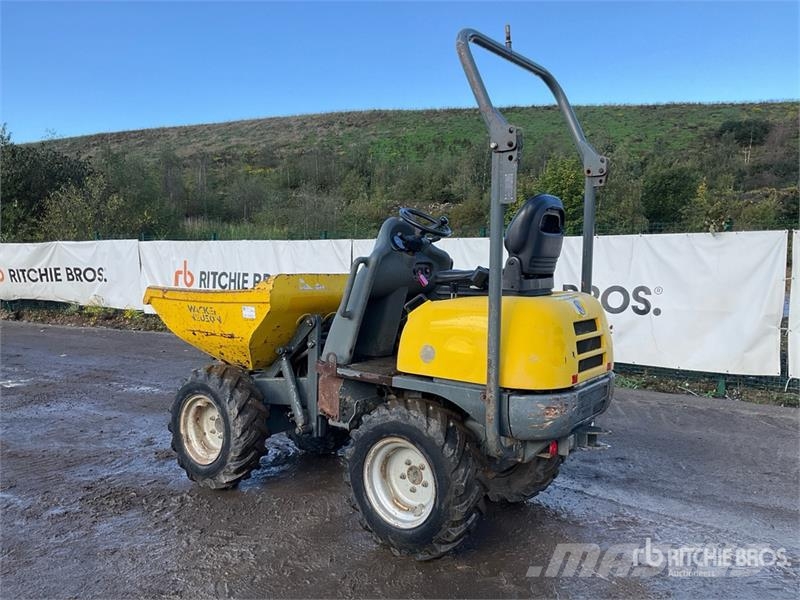 Wacker Neuson 1001 1290 ton 4x4 Hi-Tip Dumper Demperi za gradilišta