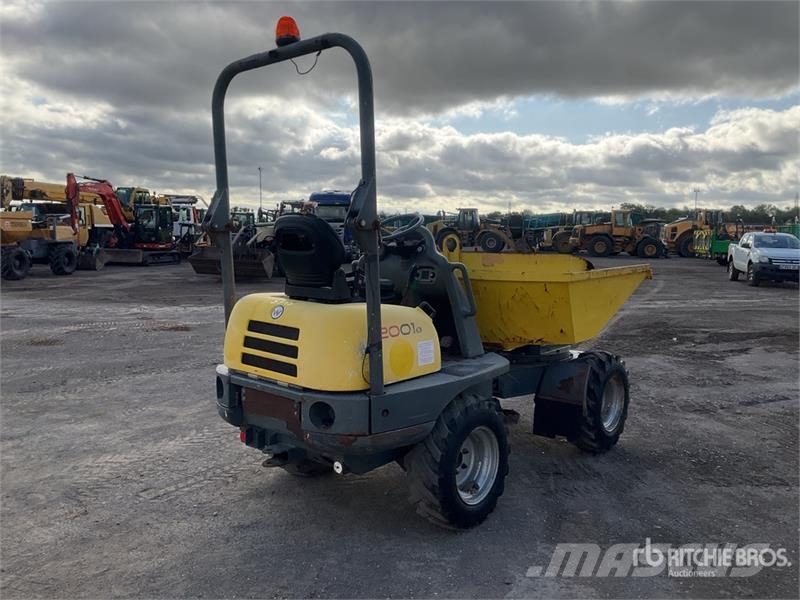 Wacker Neuson 2001S 2 ton 4x4 Swivel Dumper Mini pašizgāzēji
