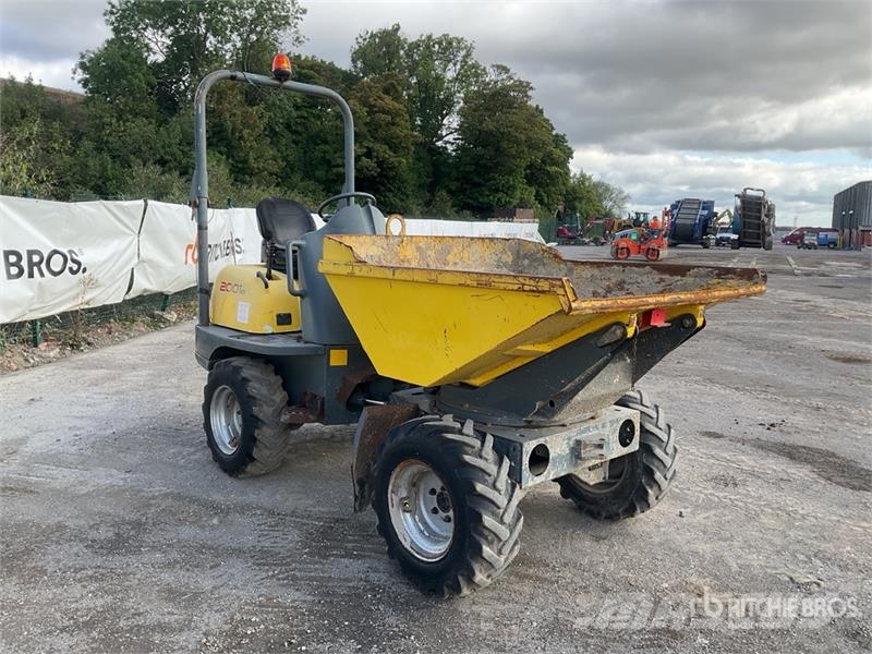 Wacker Neuson 2001S 2 ton 4x4 Swivel Dumper Mini pašizgāzēji