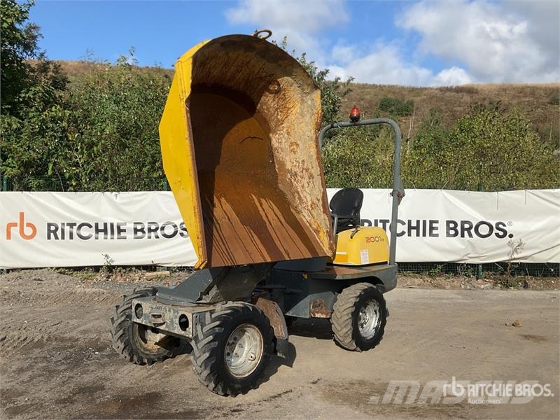 Wacker Neuson 2001S 2 ton 4x4 Swivel Dumper Mini pašizgāzēji