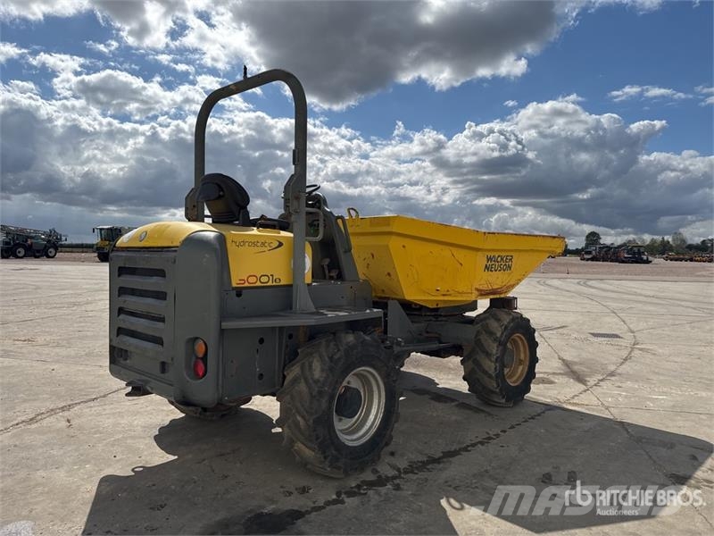 Wacker Neuson 6001 6 t 4x4 Swivel Motobasculeur Dumper Dumpers de obras