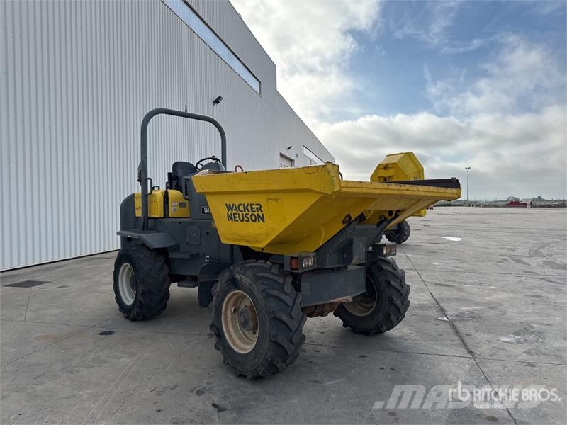 Wacker Neuson 6001 6 t 4x4 Swivel Motobasculeur A Benne Rotative Міні самоскиди