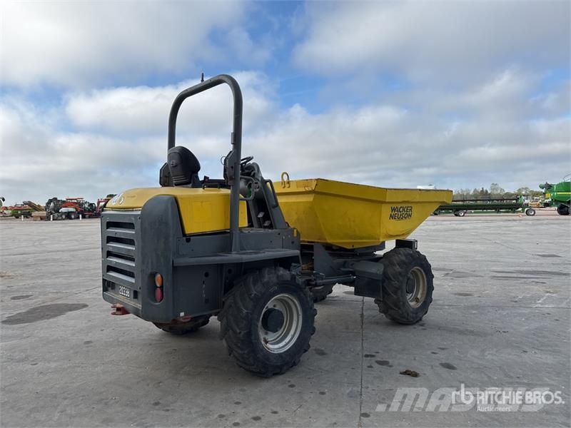 Wacker Neuson 6001 6 t 4x4 Swivel Motobasculeur A Benne Rotative Міні самоскиди