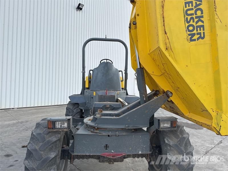 Wacker Neuson 6001 6 t 4x4 Swivel Motobasculeur A Benne Rotative Міні самоскиди