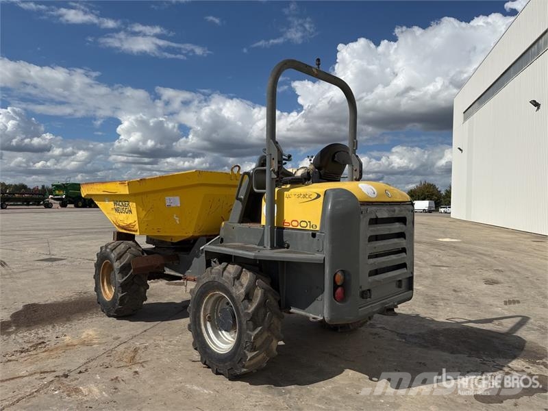 Wacker Neuson 6001 6 t 4x4 Swivel Motobasculeur Dumper Dumpers de obras