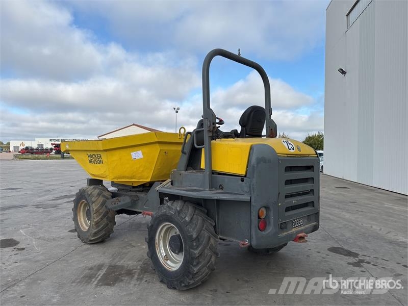 Wacker Neuson 6001 6 t 4x4 Swivel Motobasculeur A Benne Rotative Міні самоскиди