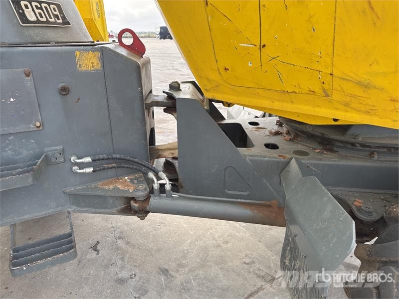 Wacker Neuson 6001 6 t 4x4 Swivel Motobasculeur A Benne Rotative Міні самоскиди