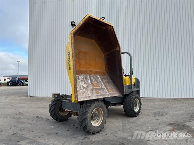 Wacker Neuson 6001 6 t 4x4 Swivel Motobasculeur A Benne Rotative Міні самоскиди