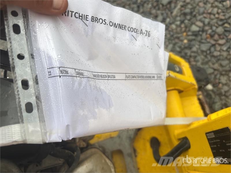 Wacker Neuson BPU3750A Vibratory Plate Compactor Vibrátorok