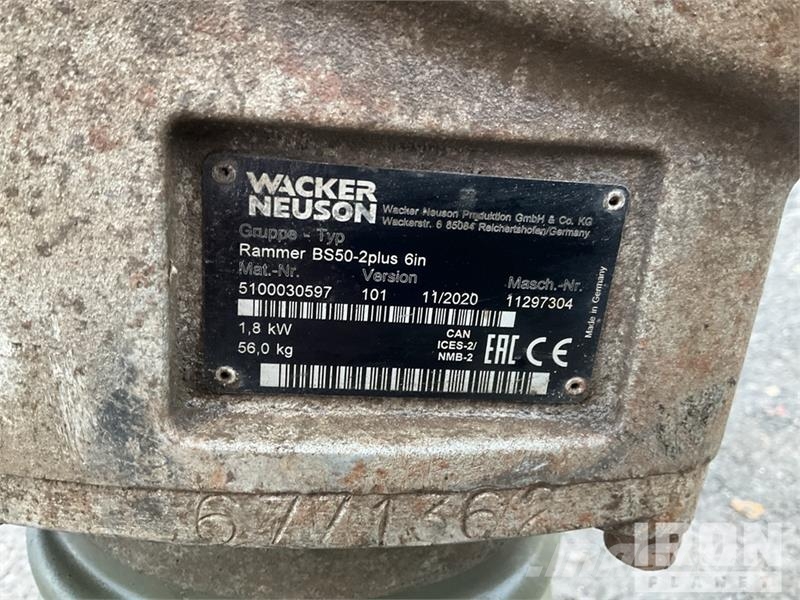 Wacker Neuson BS50-2 Tampers