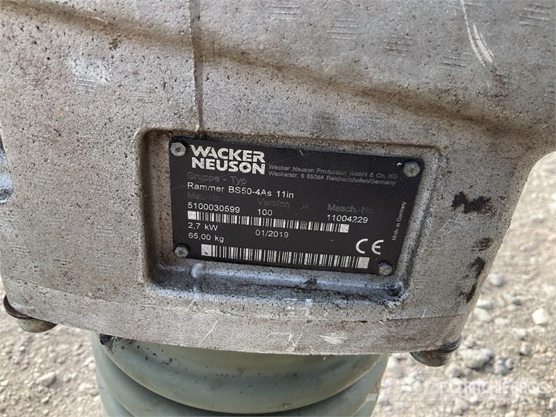Wacker Neuson BS50-4 Vibroplaadid