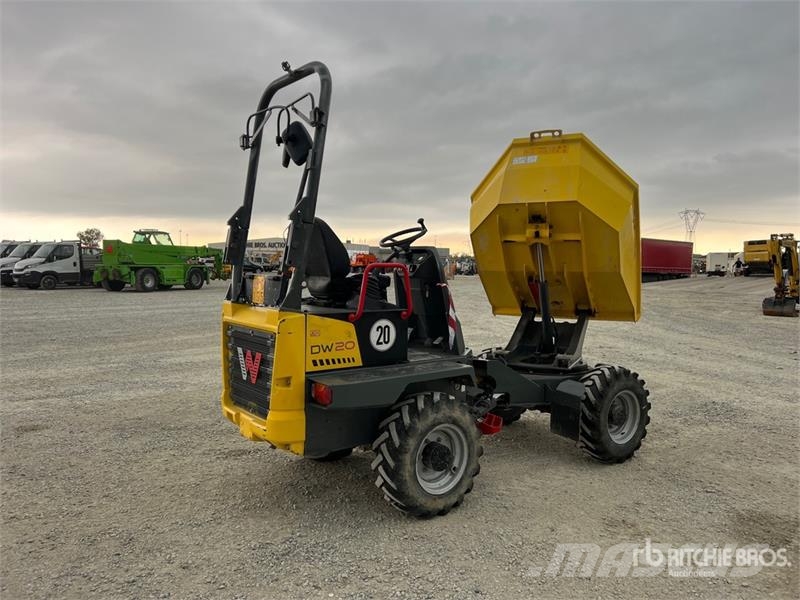 Wacker Neuson D25-01 4x4 Swivel Dumper Ne cestni demperji