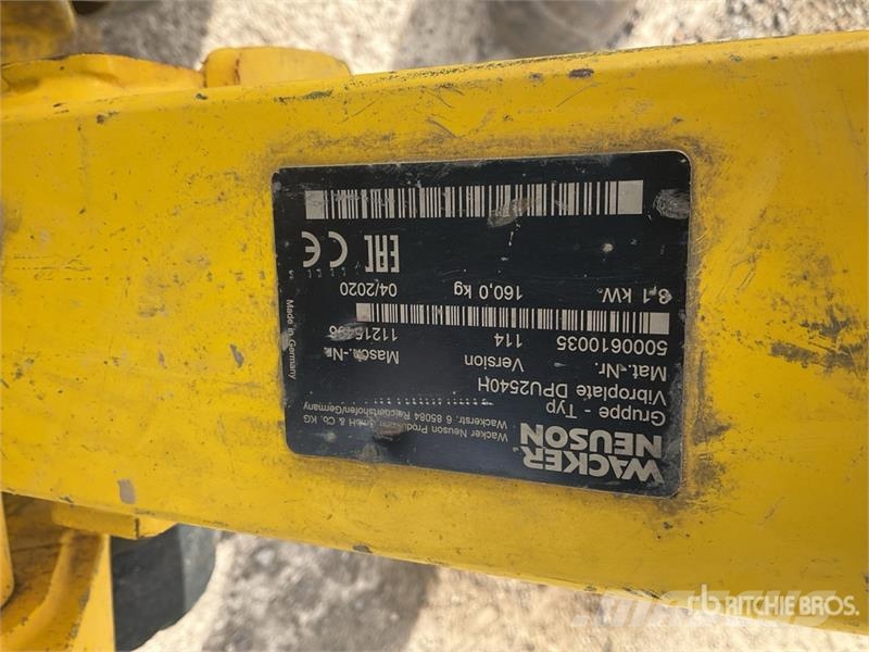 Wacker Neuson DPU2540H Trench Compactor Soil compactors