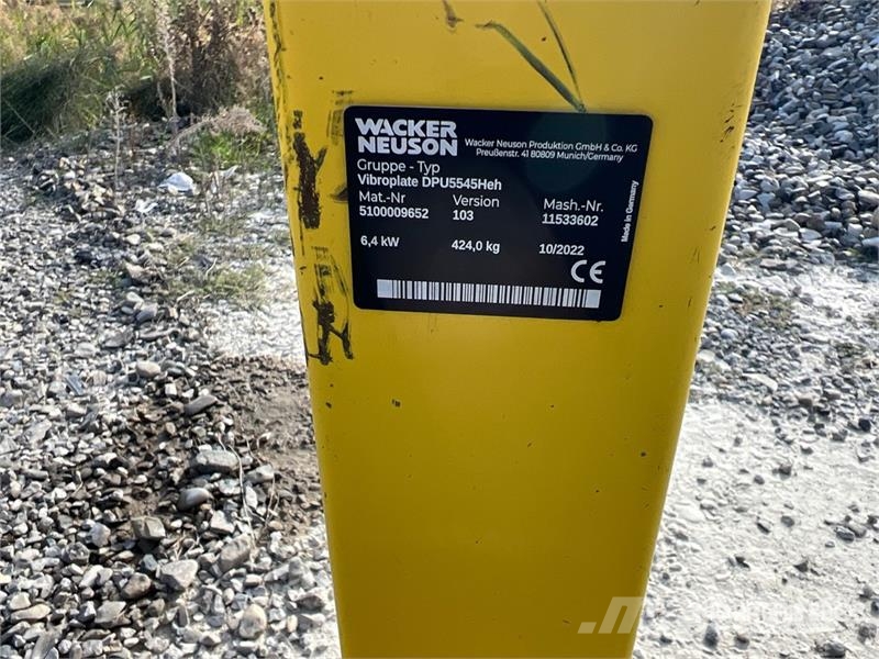 Wacker Neuson DPU5545Heh Vibratory Plate Compactor دكاكات أفقية