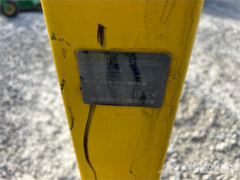 Wacker Neuson DPU6555-HE Vibratory Plate Compactor دكاكات أفقية