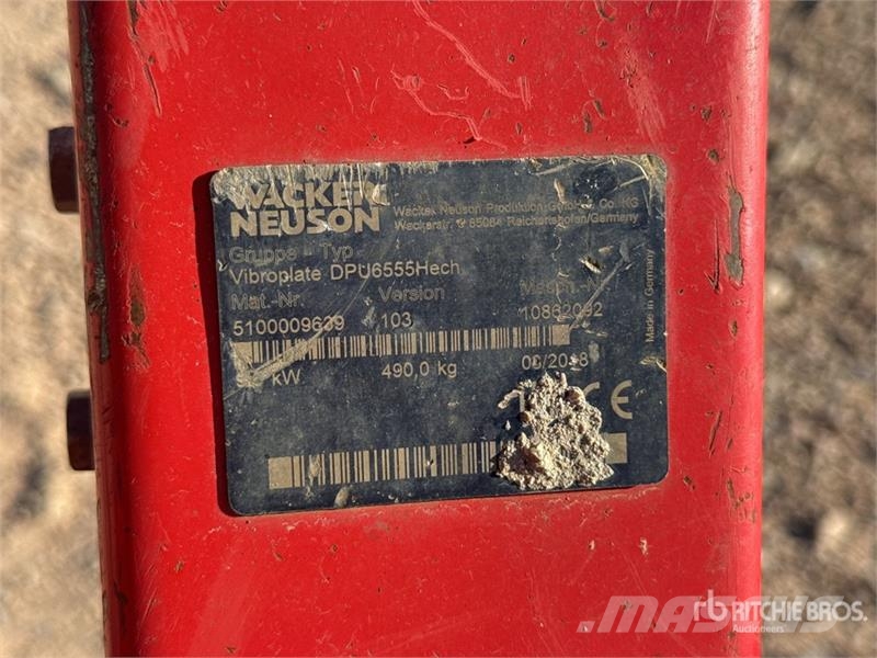 Wacker Neuson DPU6555Hech Plaque Vibrante Vibratory Plate Compac Vibrátorok