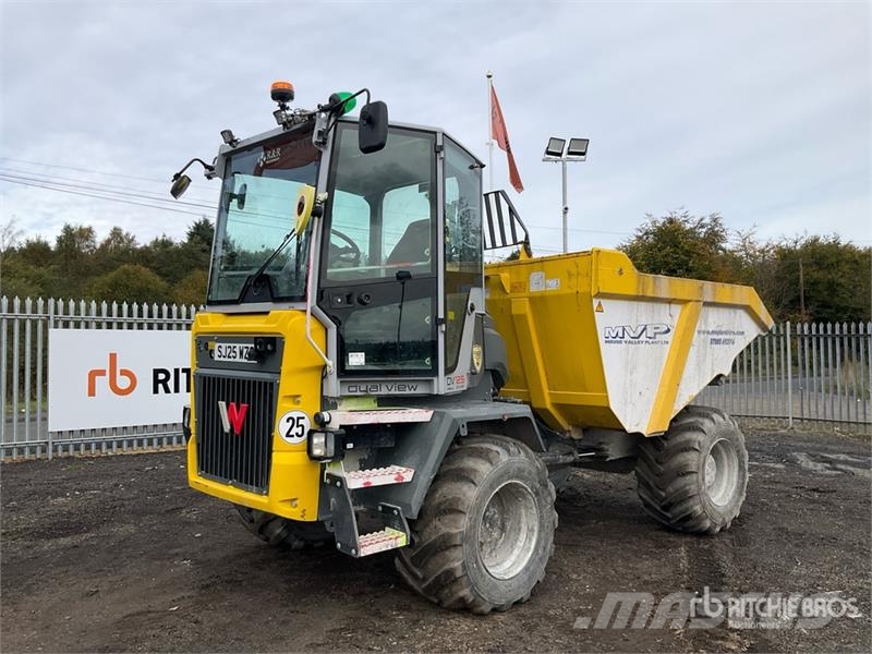 Wacker Neuson DV125 11400 ton 4x4 Dumper Site dumpers