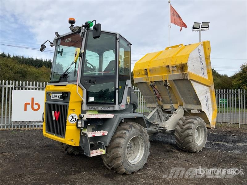 Wacker Neuson DV125 11400 ton 4x4 Dumper Site dumpers