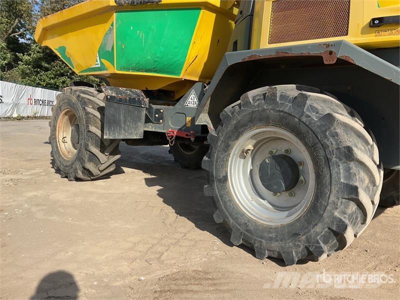 Wacker Neuson DV60 6 ton 4x4 Swivel Dual View, Auto Lube Dumper Site dumpers