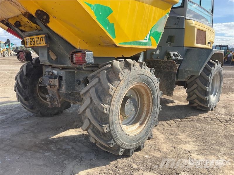 Wacker Neuson DV60 6 ton 4x4 Swivel Dual View, Auto Lube Dumper Site dumpers