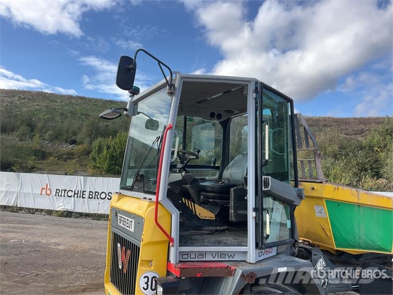 Wacker Neuson DV60 6 ton 4x4 Swivel Dual View, Auto Lube Dumper Site dumpers