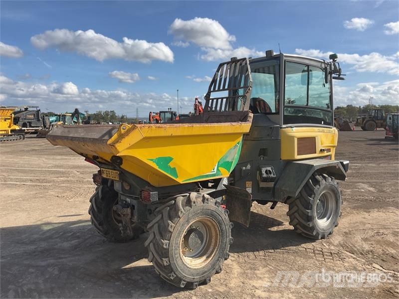 Wacker Neuson DV60 6 ton 4x4 Swivel Dual View, Auto Lube Dumper Site dumpers