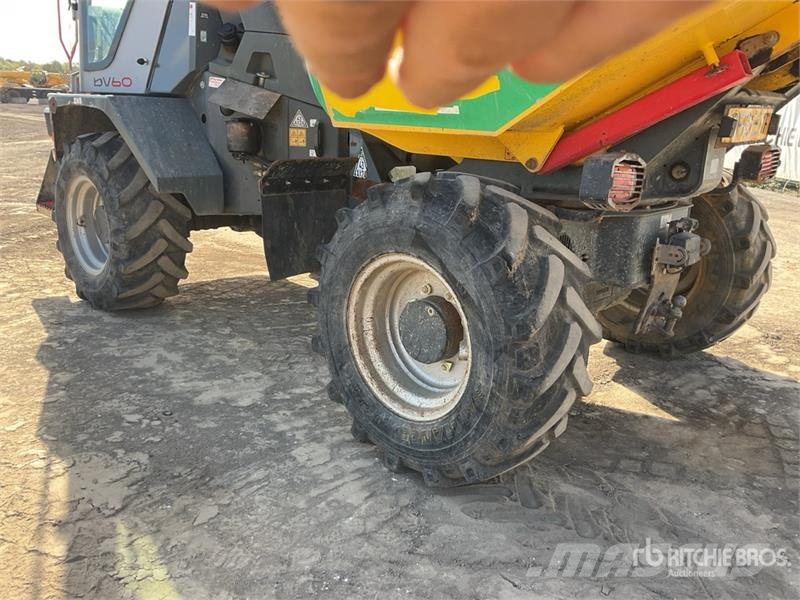 Wacker Neuson DV60 6 ton 4x4 Swivel Dual View, Auto Lube Dumper Site dumpers