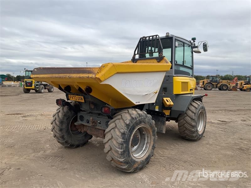 Wacker Neuson DV90 9 ton 4x4 Swivel Dumper Site dumpers