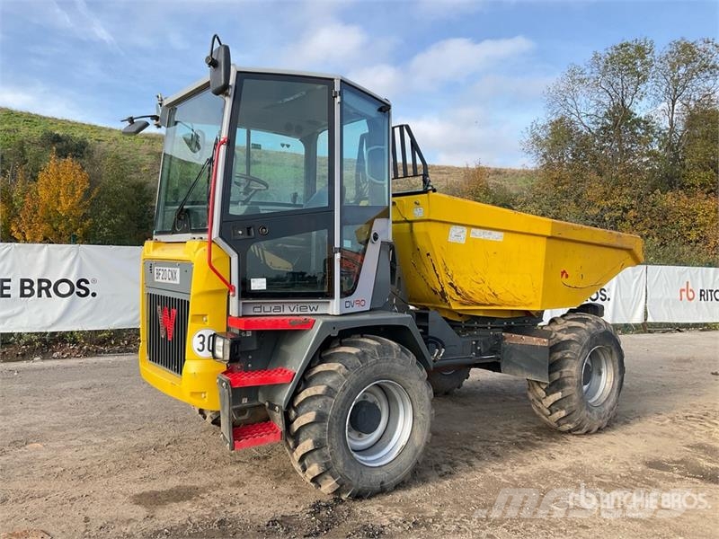 Wacker Neuson DV90 9 ton 4x4 Swivel Dumper Demperi za gradilišta
