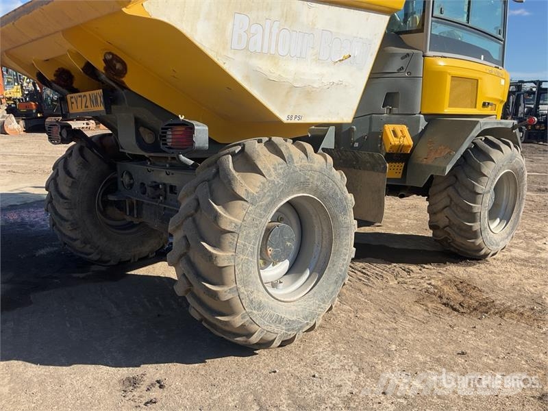 Wacker Neuson DV90 9 ton 4x4 Swivel Dumper Dumpere