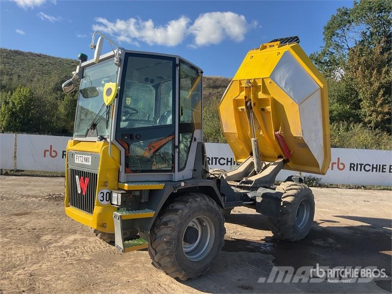 Wacker Neuson DV90 9 ton 4x4 Swivel Dumper Dumpere