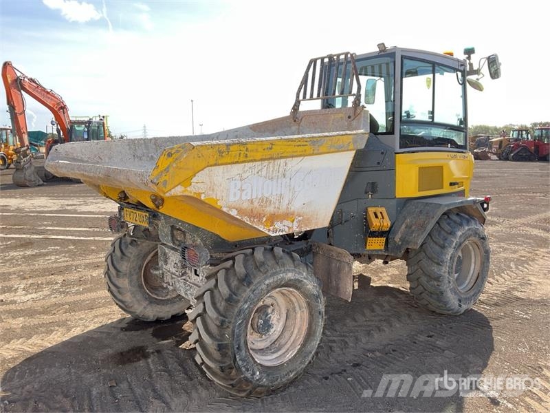 Wacker Neuson DV90 9 ton 4x4 Swivel Dumper Dumpere