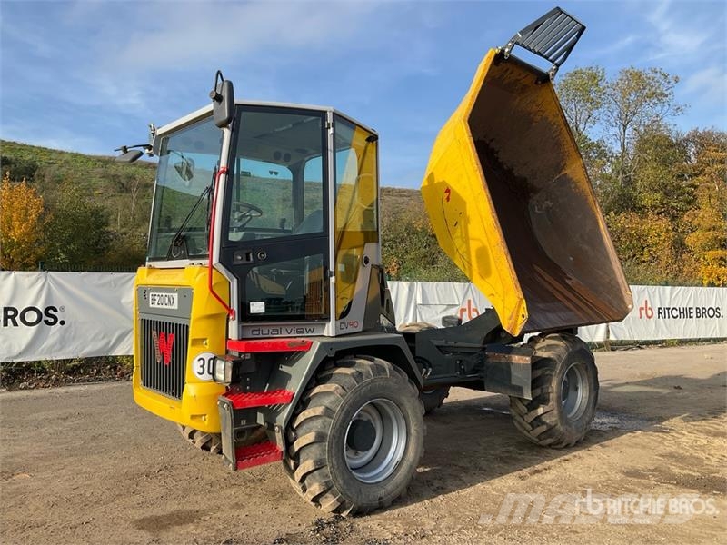Wacker Neuson DV90 9 ton 4x4 Swivel Dumper Demperi za gradilišta