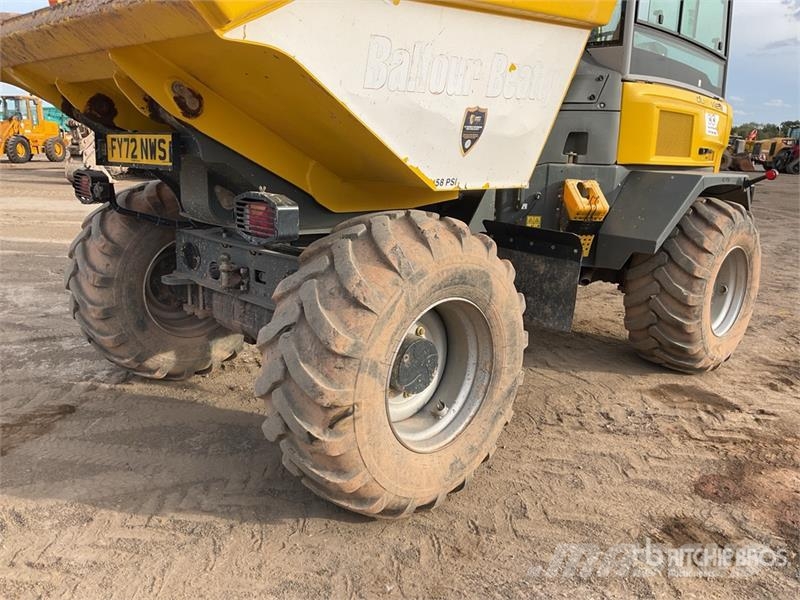 Wacker Neuson DV90 9 ton 4x4 Swivel Dumper Dumpere