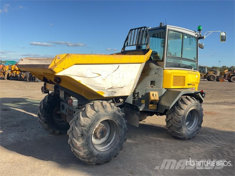 Wacker Neuson DV90 9 ton 4x4 Swivel Dumper Dumpere