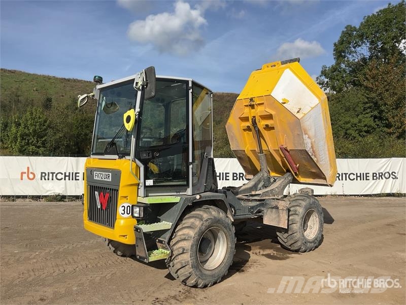 Wacker Neuson DV90 9 ton 4x4 Swivel Dumper Dumpere