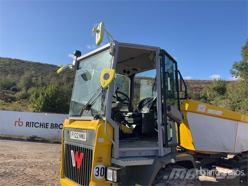 Wacker Neuson DV90 9 ton 4x4 Swivel Dumper Site dumpers